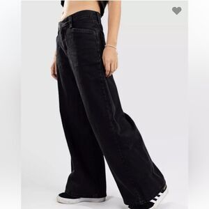 LEVIS Jeans 94 Baggy NWT Wide Leg 90s Retro  Skater Soft Cotton Black Size 26